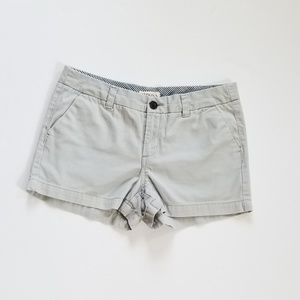 Merona Gray Chino Shorts Sz 4